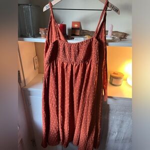 Orange dress XXL